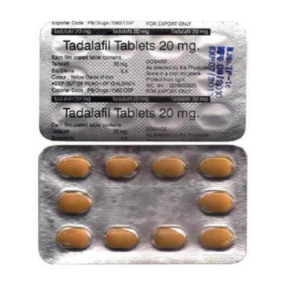 Tadalafil 20mg Aurochem Pharmaceuticals